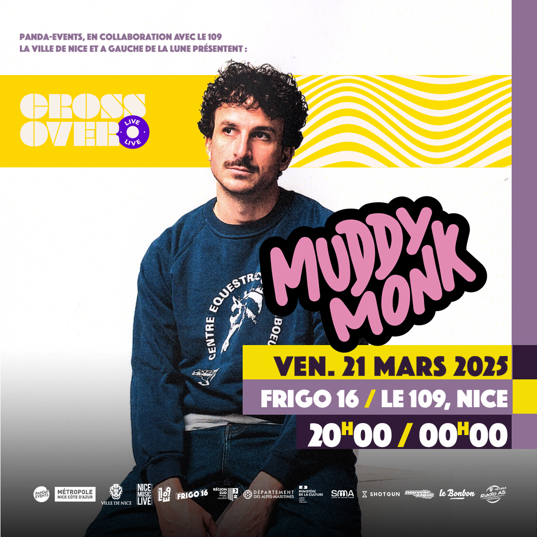 Concert de Muddy Monk à Nice - 21 mars 2025