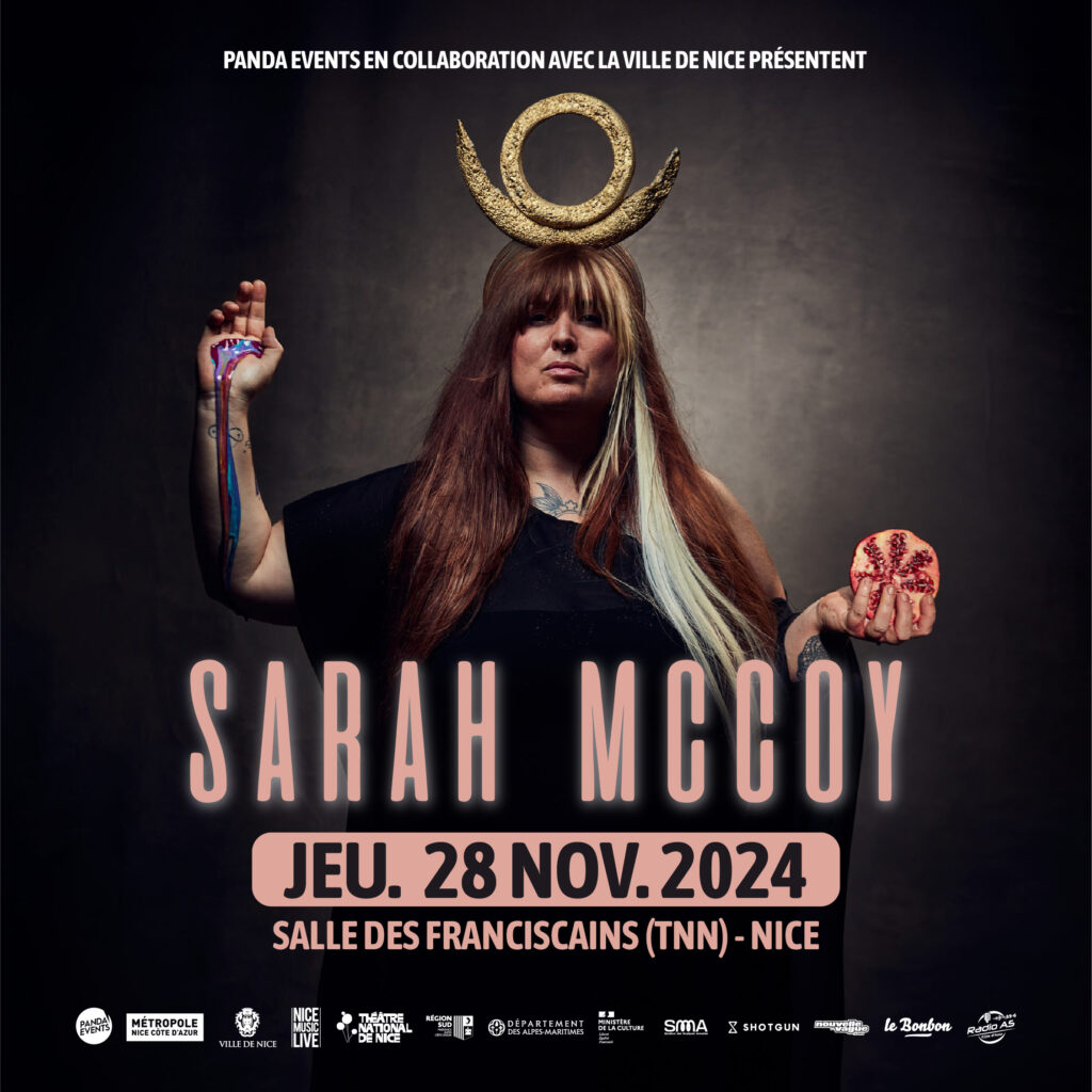 Sarah Mc Coy le jeu 28 novembre à la salle des Franciscain du TNN